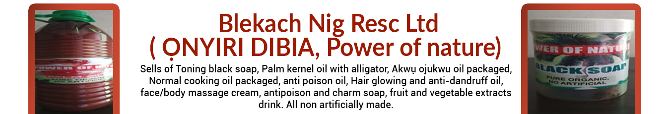 Blekach Nig Resc Ltd ( ỌNYIRI DIBIA, Power of nature) 
