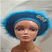 Autogele with feathers