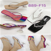 Ladies Quality High Heel Slippers