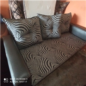 FIBER AND LEATHER CHAIR