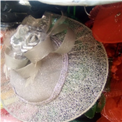 Beautiful White Fascinator