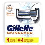 Gillette 556 SkinGuard Mens Razor Blades Refill Cartridges, 4ct x10
