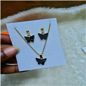 CUBAN BUTTERFLY NECKLACE