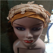 Exclusive Gold Fascinator For Women 