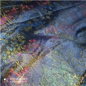 DAMASK FLOWER MATERIAL