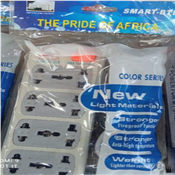 4 ways extension socket