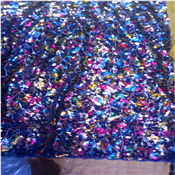 Flowered Sequins Sample Lace - Per yard