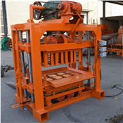 QTJ4-40 Hollow Manual paving cement concrete interlocking block molds, hollow brick making machine
