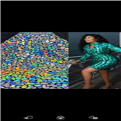 Flower crepe materials