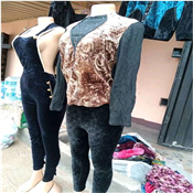 WOMEN'S TOP AND TROUSER