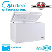 Midea 198-Litre Chest Freezer (HS 258)- Silver