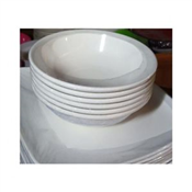 12 Pieces Unbreakable Ceramic Round Bowl And Flat Plates