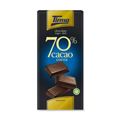 125G TIRMA DARK CHOCOLATE 70% CACAO