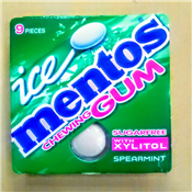 MENTOS ICE GUM SPEARMINT