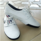 MEN'S WHITE SNEAKERS WITH LACE