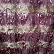 Sequined Lace Fabric Sparkly Fabric 