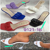 Rite Vicky Ladies Trendy Ruffles Heels Slippers