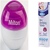 Milton Mini Soother Steriliser (Purple) (Steriliser + 50 Tablets)