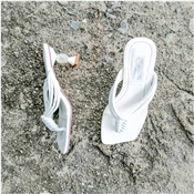 LADIES HEEL SLIPPERS