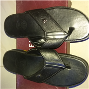 Men's Black Suede Palm