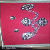 BEAD STUD WITH COFFLINES