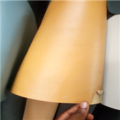 White plastic leather material
