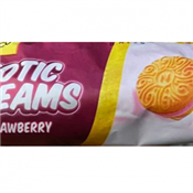 Nasco Exotic Creams Strawberry Biscuit