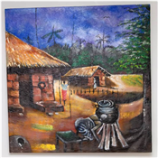 20" BY 20" PAINT WORK