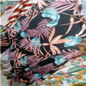 Quality Flower Crepe Fabric Per Yard 600