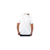 Men Plain Round Neck Polo Tshirt- White