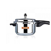 5LITRS SMART SERIES ORANGE PRESSURE COOKER 