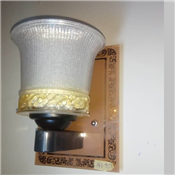 Frossted glass wall bracket