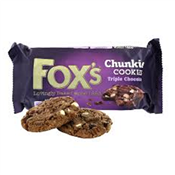 180G FOX'S CHUNKIE COOKIES TRIPLE CHOCOLATE
