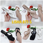 EGO Woven Heeled Women Slippers