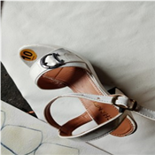 Ladies Fashion Mid Heel Sandals