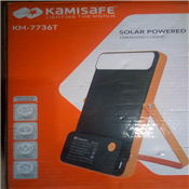 SOLAR POWERED EMERGENCY LIGHT