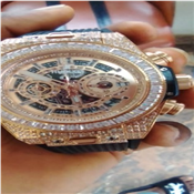 Current Classic Watches Men Date Leather Wristwatches-coffee