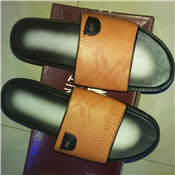 Men's LIght Brown Slippers - Brown