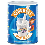 Cowbell Plain Tin Milk Powder - 400g