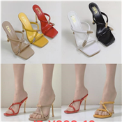 ZABA Women Trendy Heels Slippers