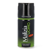 MALIZIA UOMO VETYVER deo bodyspray 150ml classic green