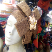 Beautiful brown Fascinator