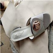 Ladies Fashion Mid Heel Slippers