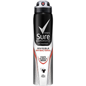 250ML SURE INVISIBLE ANTI BACTERIA MEN BODY SPRAY