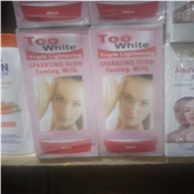 White triple body lotion