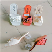 LADIES HEEL SLIPPERS