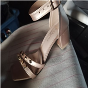 Ladies Fashion Mid Heel Sandals