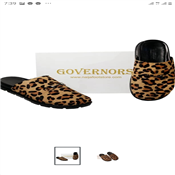 Designer men's fashion Pam slippers.