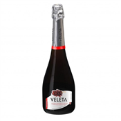 VELETA SPARKLING FRUIT RED GRAPE NON ALCOHOLIC