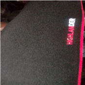 DASHBOARD MAT HIGHLANDER BLACK